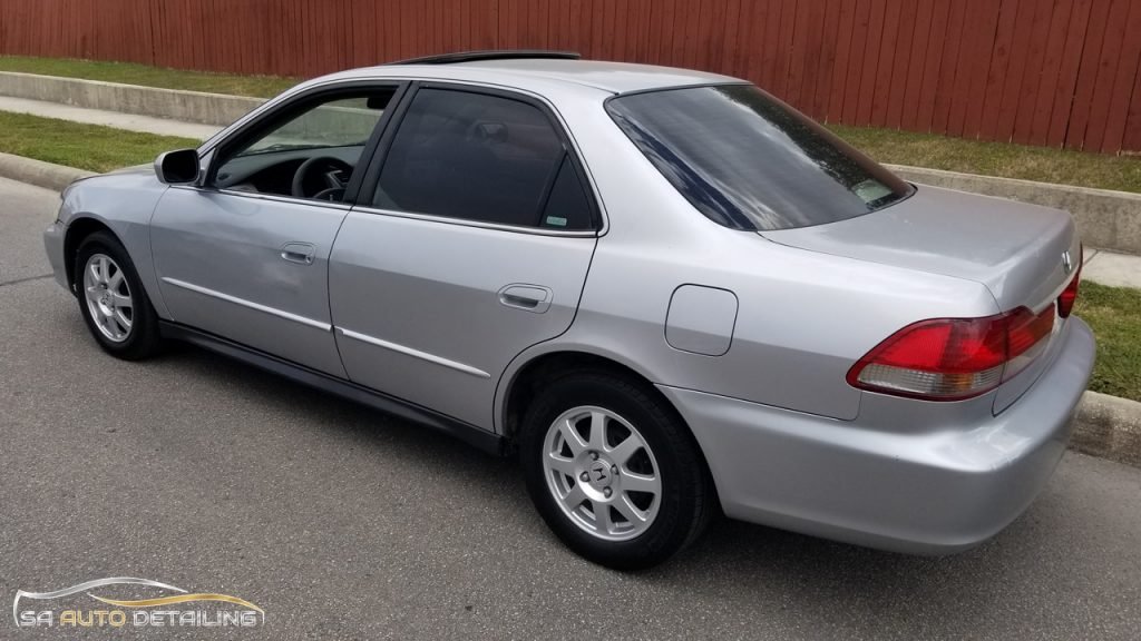 Rear Side View of 2002 Honda Accord 4 door