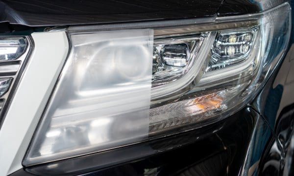 Headlight Restoration Before and After